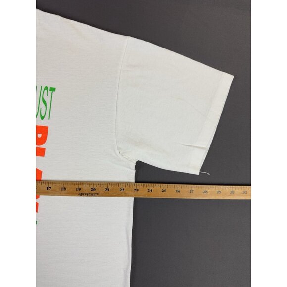 Vintage 1992 Music Stuff Mellophone Just Play It Single Stitch Shirt Oneita 2XL - Picture 15 of 16